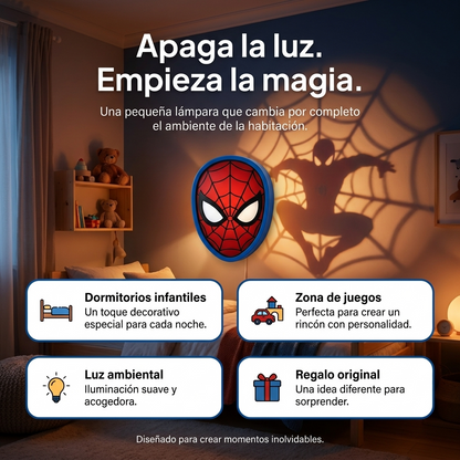 Lámpara Proyector Spider-Man