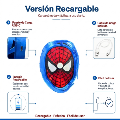 Lámpara Proyector Spider-Man